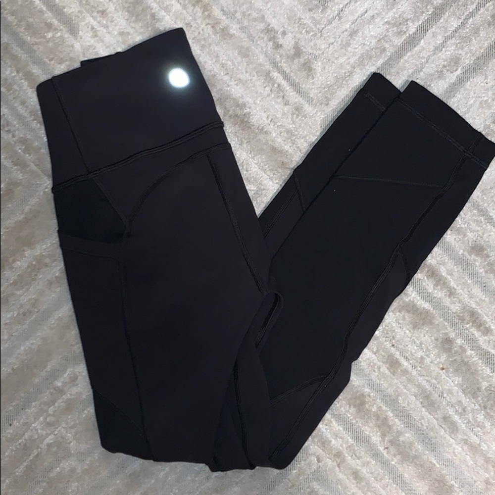 WORN TWICE black lululemon leggings
